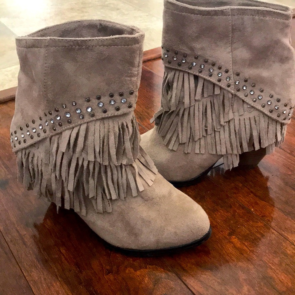 Fringe Booties